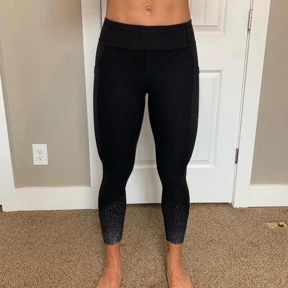 Lululemon Pants With Dots At Bottom 